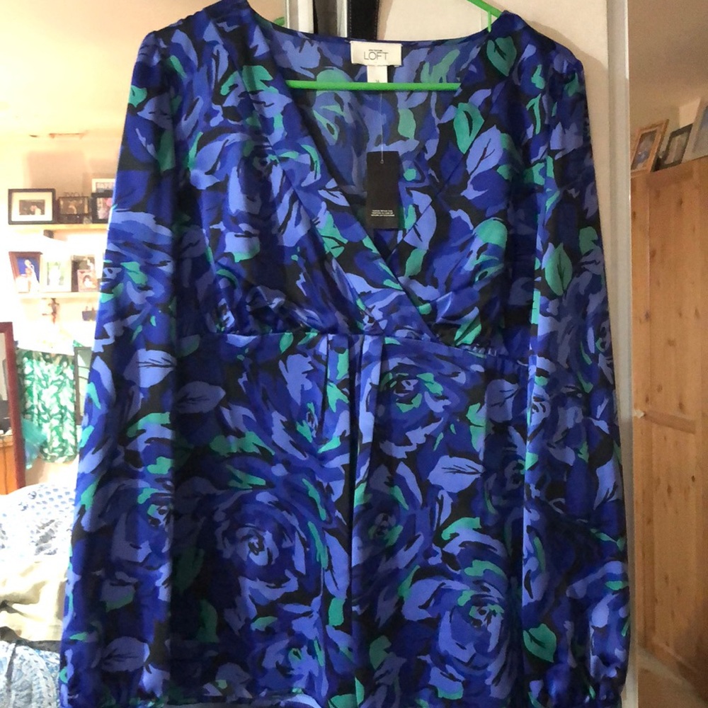 Loft Floral Blouse